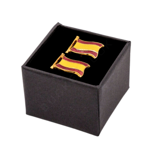 Spanish Flag Cufflinks