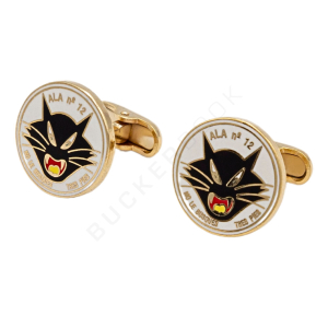 ALA12 Golden Cufflinks