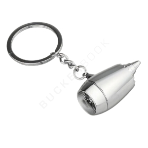 Airplane Engine Keyring