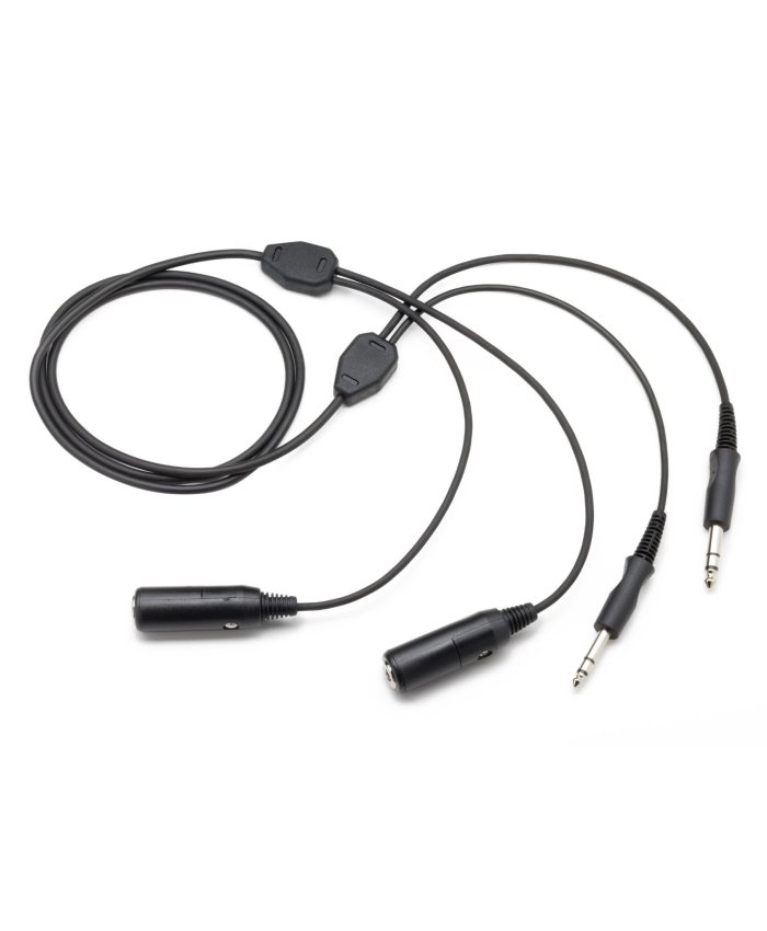 Cable Extension Cascos Aviación General PA-77S Pilot-Usa Adaptadores