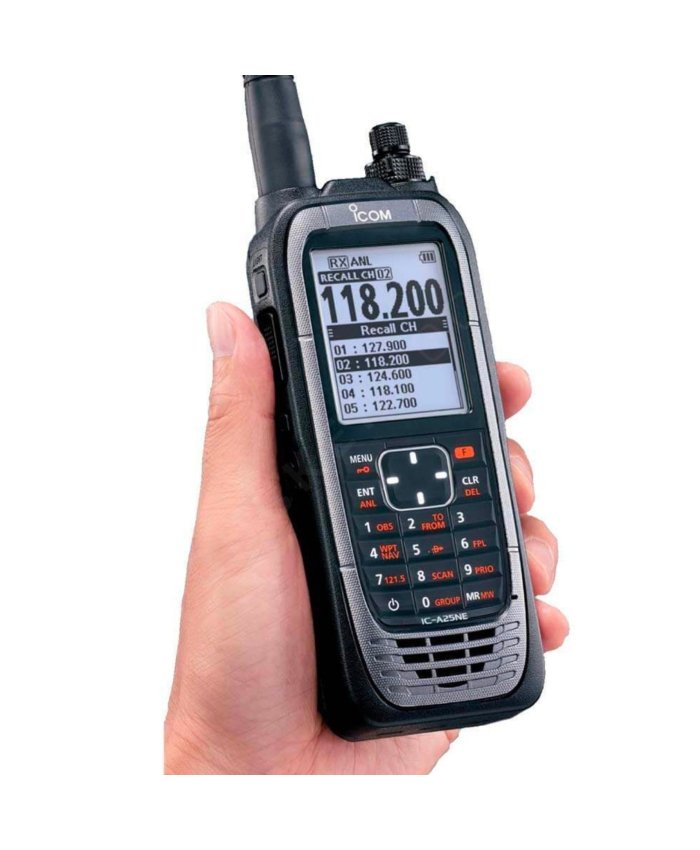 Radio Portátil VHF ICOM IC-A25NE Radios de Banda Aérea  BuckerBook 690,00 € ICOM