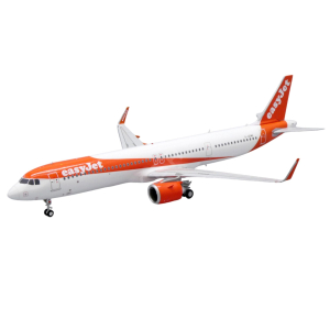 EasyJet Airbus A321neo G-UZME 1/200 Model