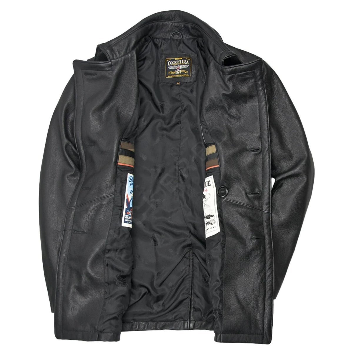 Cazadora Cockpit Vintage Leather Naval Officer's Z21P019 Cazadoras de Piloto Hombre  BuckerBook 990,00 € Cockpit USA