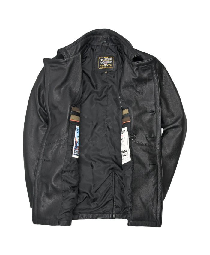Cazadora Cockpit Vintage Leather Naval Officer's Z21P019 Cazadoras de Piloto Hombre  BuckerBook 990,00 € Cockpit USA
