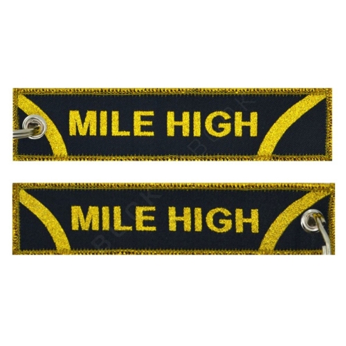 Mile High Keyring