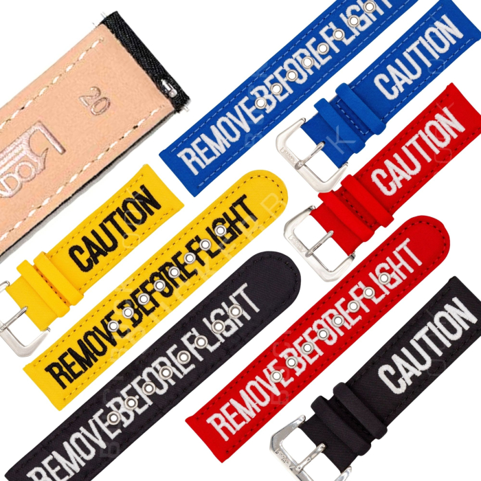 Correa Remove Before Flight 20mm Relojes de Pulsera  BuckerBook 30,00 € Aviador