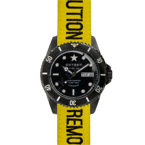 Oxygen AMS 40mm Yellow RBF Watch