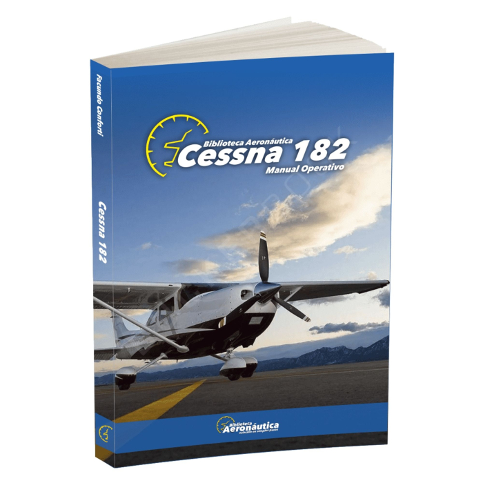 Cessna 182. Manual Operativo Manuales del Avión 9798858290599 BuckerBook 19,00 € Biblioteca Aeronáutica