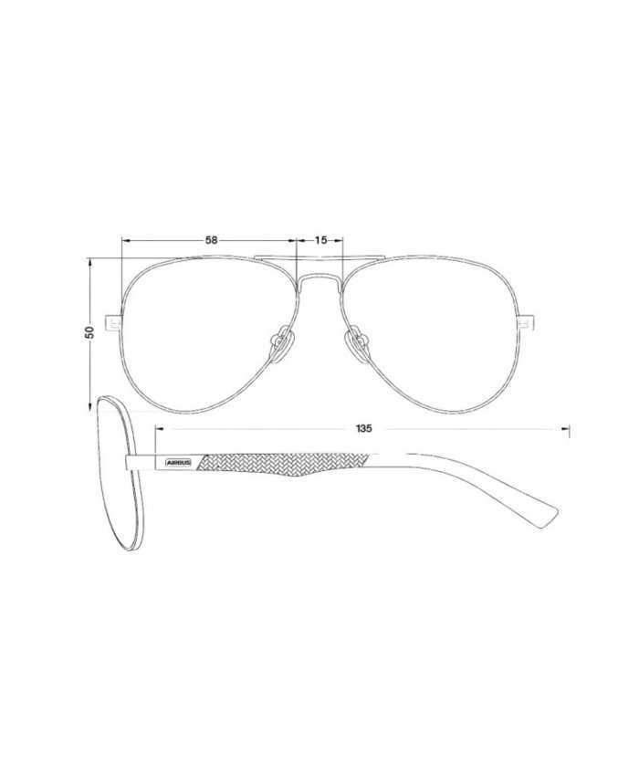 Gafas de Sol Airbus Aviador M2 Marca Airbus 3763420023338 BuckerBook 69,90 € Airbus
