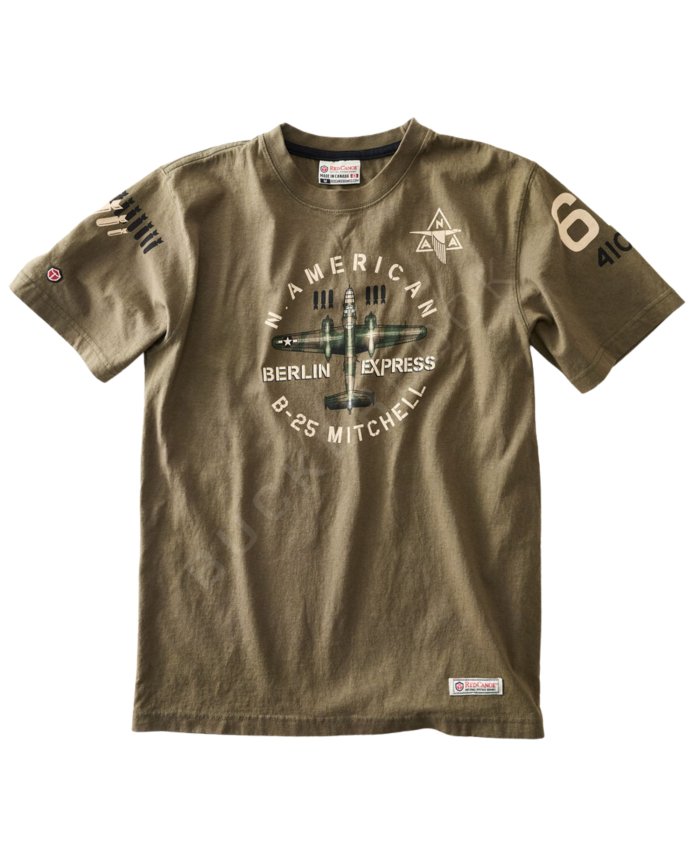 Camiseta NAA B-25 Mitchell Camisetas Aviación  BuckerBook 39,95 € RED CANOE