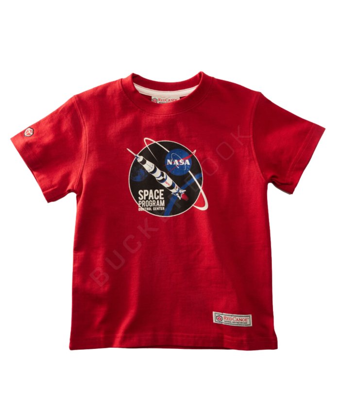 Camiseta Space Program Niños Accesorios Aviación Niños  BuckerBook 29,00 € RED CANOE