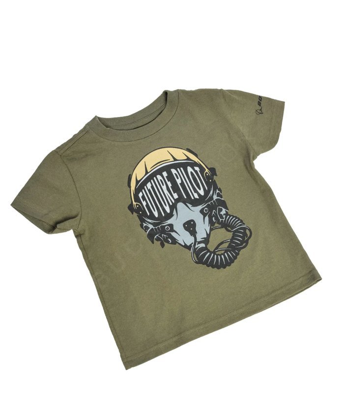 Camiseta Boeing Future Military Pilot Niños Accesorios Aviación Niños  BuckerBook 29,00 € Boeing