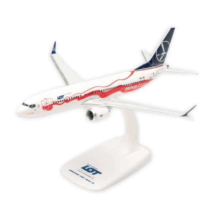 LOT Polish Airlines Boeing B737 MAX 8 SP-LVD 1/200 Model Commercial Aviation Models  BuckerBook €17.90 PPC