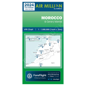 Air Million VFR Morocco 2024 Chart