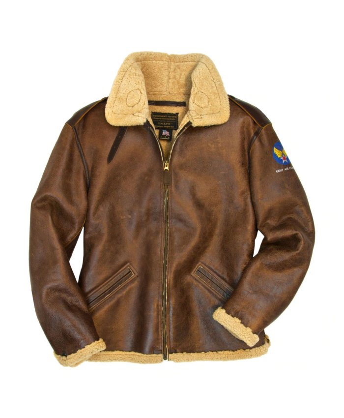 Cazadora Cockpit B-6 Shearling Bomber Z21U028 Cockpit USA Cazadora de Piloto Hombre