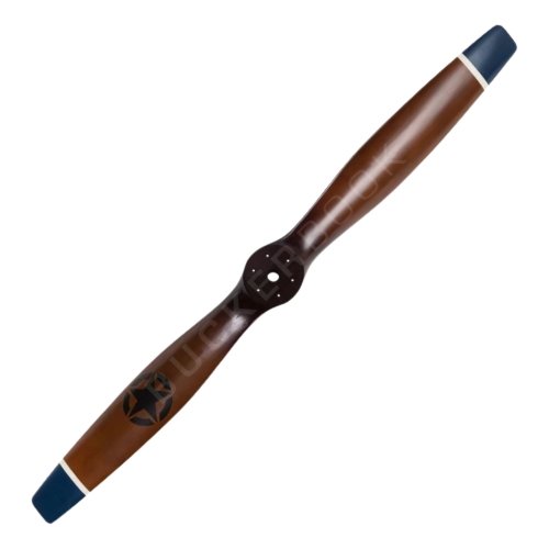 Hélice Madera Punta Azul WWI AP186 2