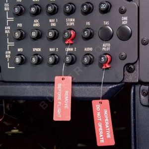 Bloqueador de Circuit Breaker Remove Before Flight