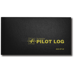 The Standard Pilot Log - Black ASA