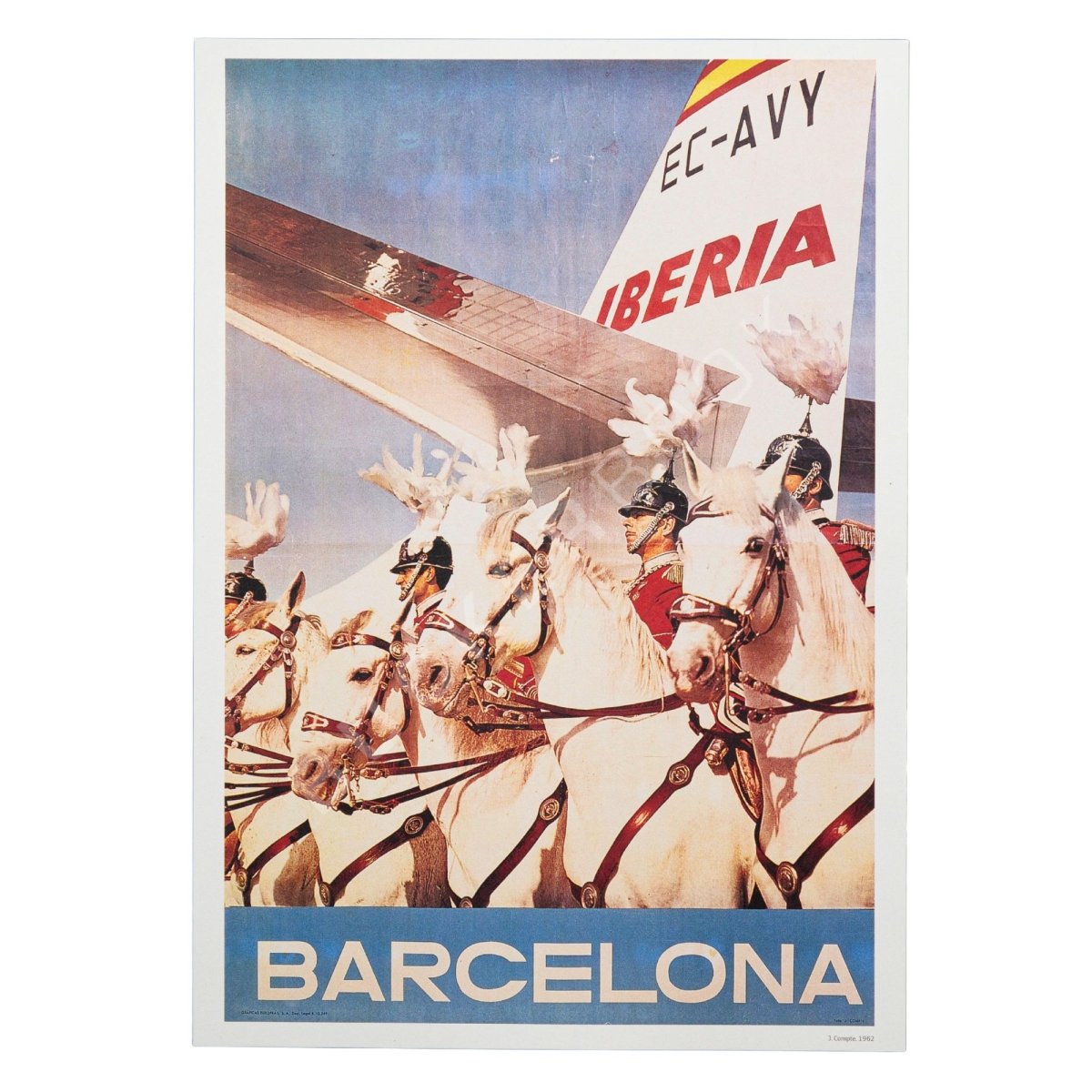 Cartel Iberia 1962 Carteles  BuckerBook 8,00 € BuckerBook Premium