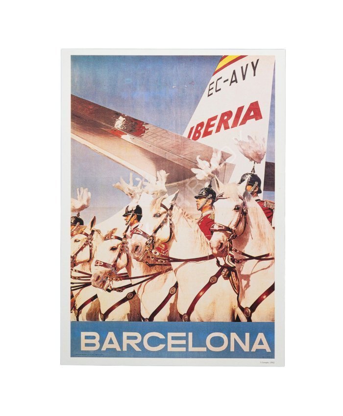 Cartel Iberia 1962 Carteles  BuckerBook 8,00 € BuckerBook Premium