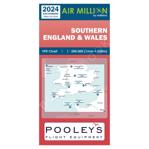 Air Million VFR Southern England and Wales 2024 Chart