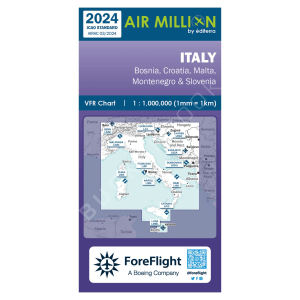 Air Million VFR Italy 2024 Chart