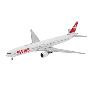 Maqueta Boeing B777-300ER Swiss HB-JNK 1/500