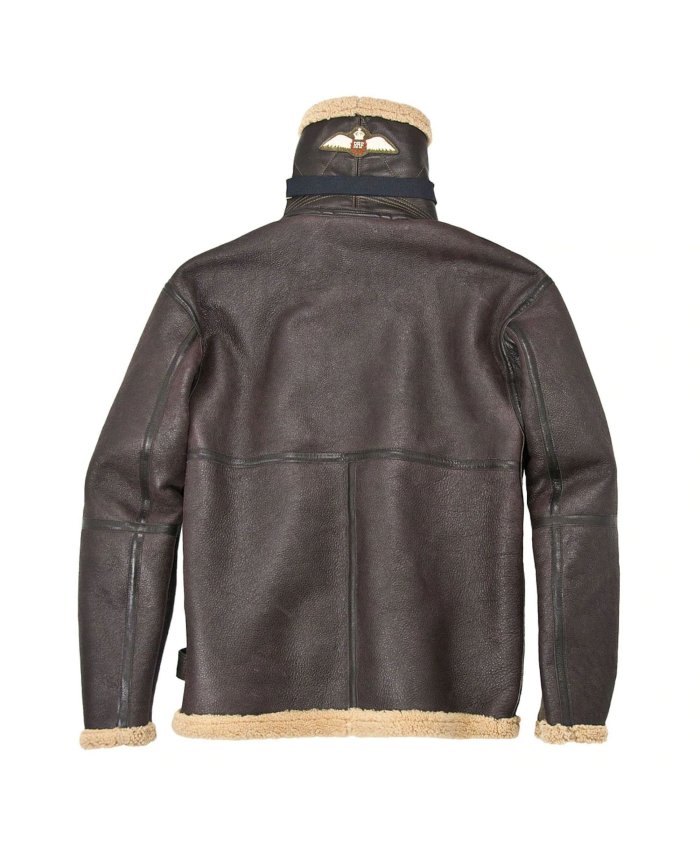 Cazadora Cockpit RAF Fighter Weight Sheepskin Bomber Z21W010 Cockpit USA Cazadora de Piloto Hombre