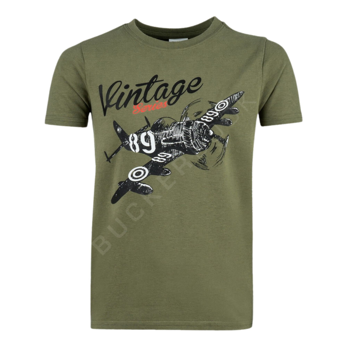 Camiseta Niños Vintage Series Accesorios Aviación Niños  BuckerBook 12,00 € 