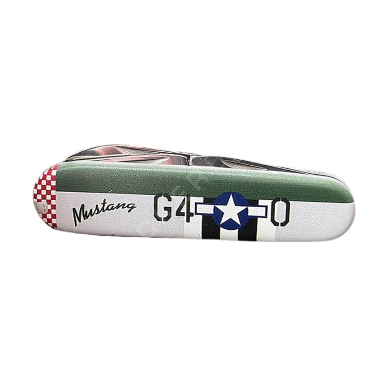 Navaja Mustang P-51 Herramientas Multiusos 8719298259442 BuckerBook 15,00 € Fostex