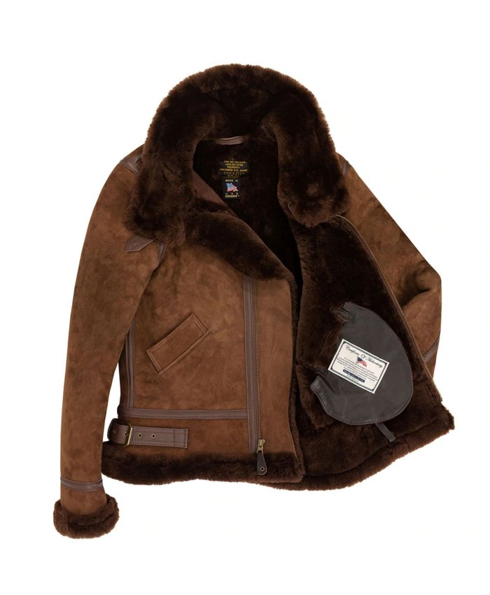 Cazadora Cockpit B-3 Suede Bomber Mujer W72N200 Cockpit USA Cazadora de Piloto Mujer