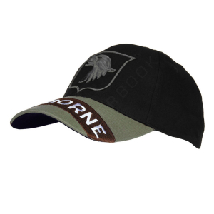 Airborne Green/Black Cap