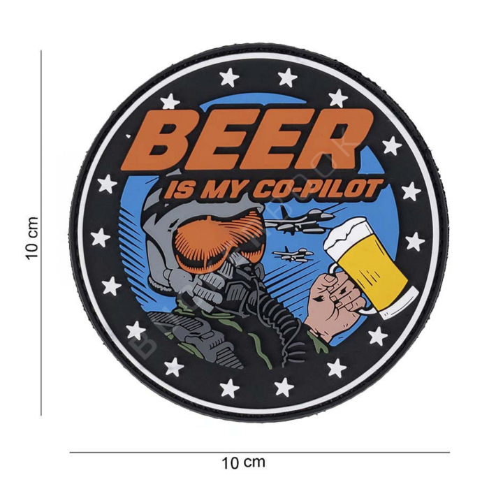 Beer Is My Copilot Patch Aviation Patches  BuckerBook €5.00 Fostex