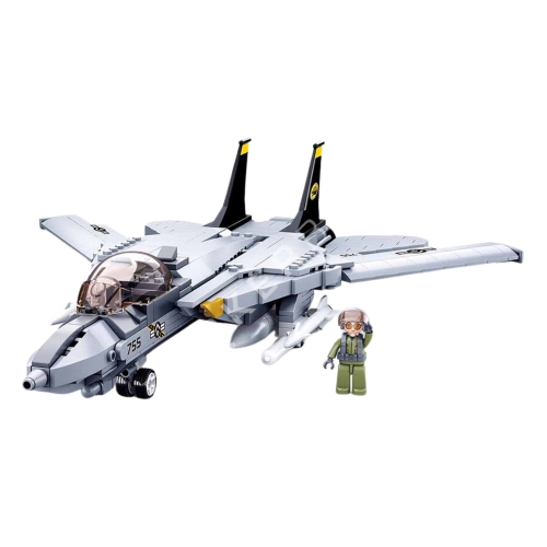 Modern Jet Fighter Model (Blocks 404 pcs)