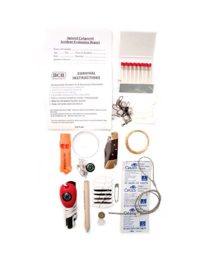 Kit de Supervivencia BCB Kit de Supervivencia 5016549990271 BuckerBook 32,99 € Bushcraft