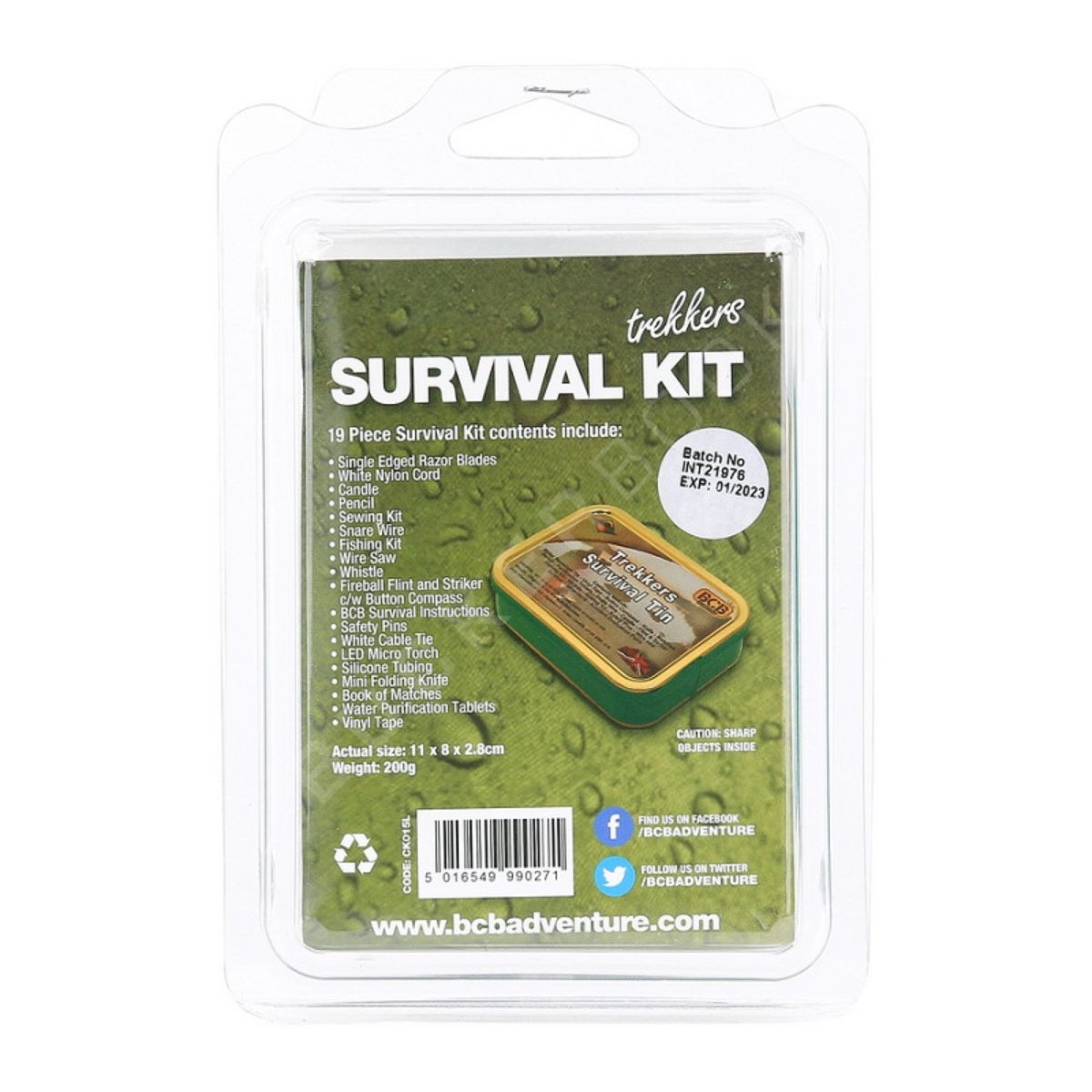 Kit de Supervivencia BCB Kit de Supervivencia 5016549990271 BuckerBook 32,99 € Bushcraft