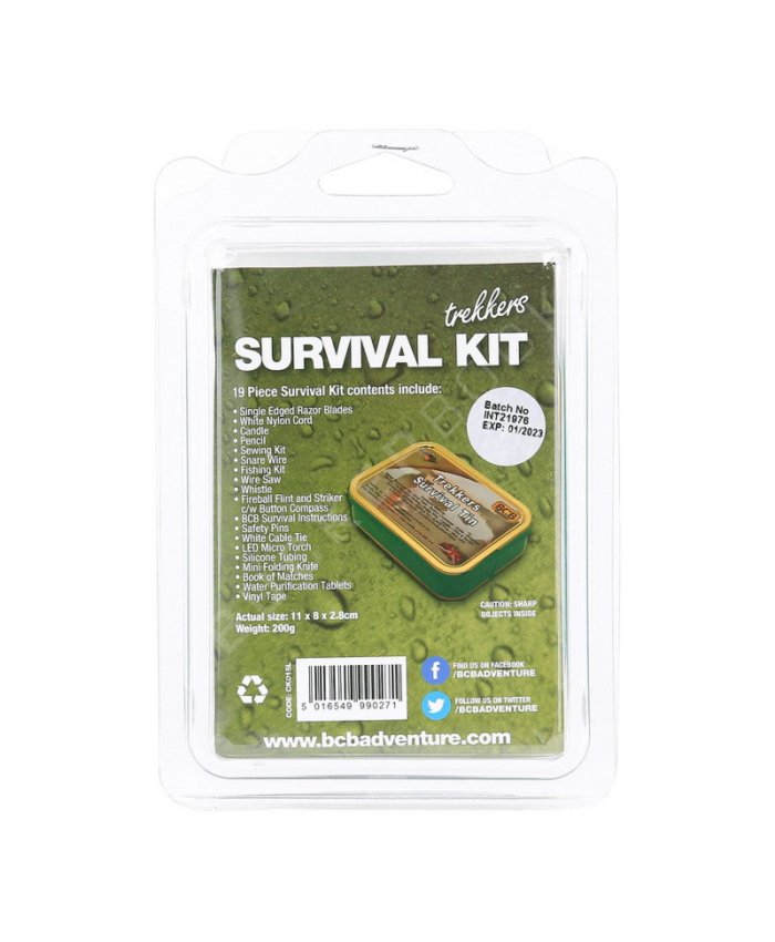 Kit de Supervivencia BCB Kit de Supervivencia 5016549990271 BuckerBook 32,99 € Bushcraft