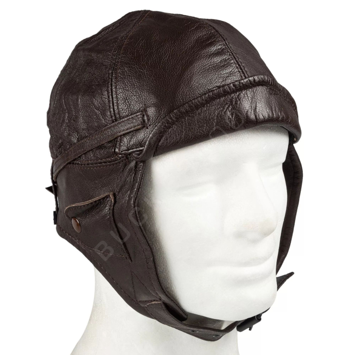 Vintage Pilot's Leather Cap Pilot Hats  BuckerBook €28.00 