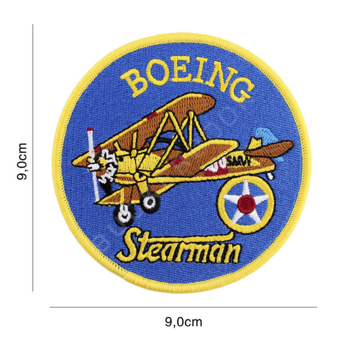 Boeing Stearman Patch Aviation Patches 8719298249832 BuckerBook €5.00 Fostex