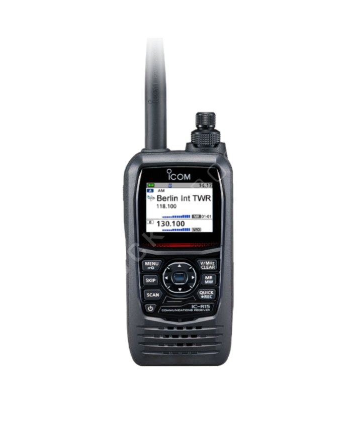 Receptor Radio ICOM IC-R15 Radios de Banda Aérea 4909723166528 BuckerBook 550,00 € ICOM