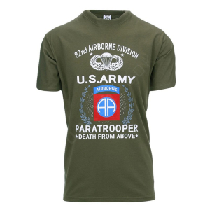 Camiseta del U.S Army Paracaidista 82ND