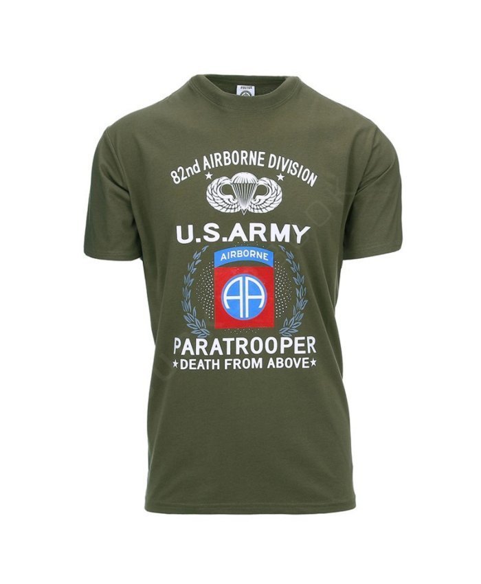 Camiseta del U.S Army Paracaidista 82ND Camisetas Aviación  BuckerBook 14,00 € Fostex