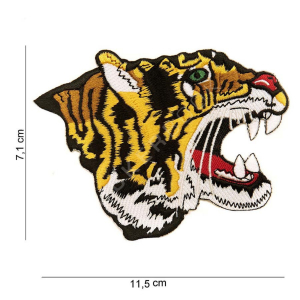 Profile Tiger Head Patch