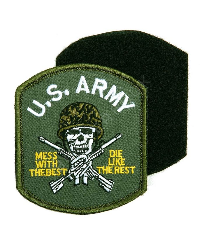 Parche US Army Calavera con Velcro Parches Aviación 1707842230952 BuckerBook 5,00 € Fostex