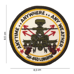 Apache AH-64D Anytime Anywhere Patch