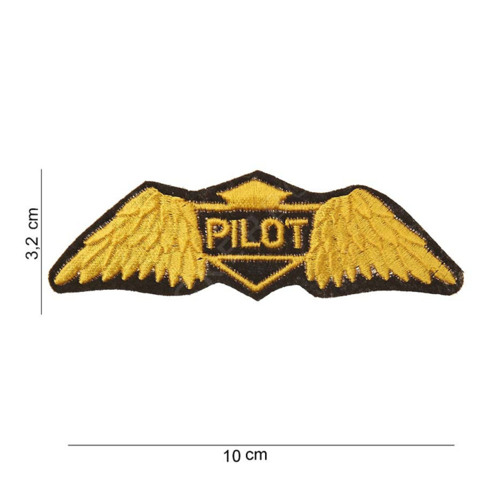 Parche Pilot Wing in Words Parches Aviación  BuckerBook 5,00 € Fostex