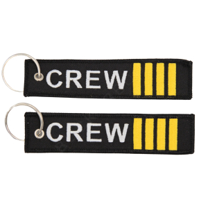 Crew 4 Bars Keyring