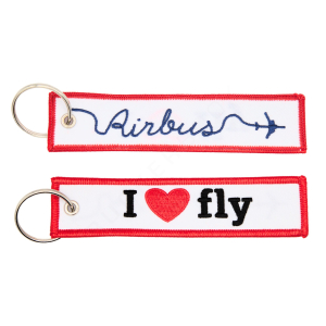 Airbus I Love Fly Keyring