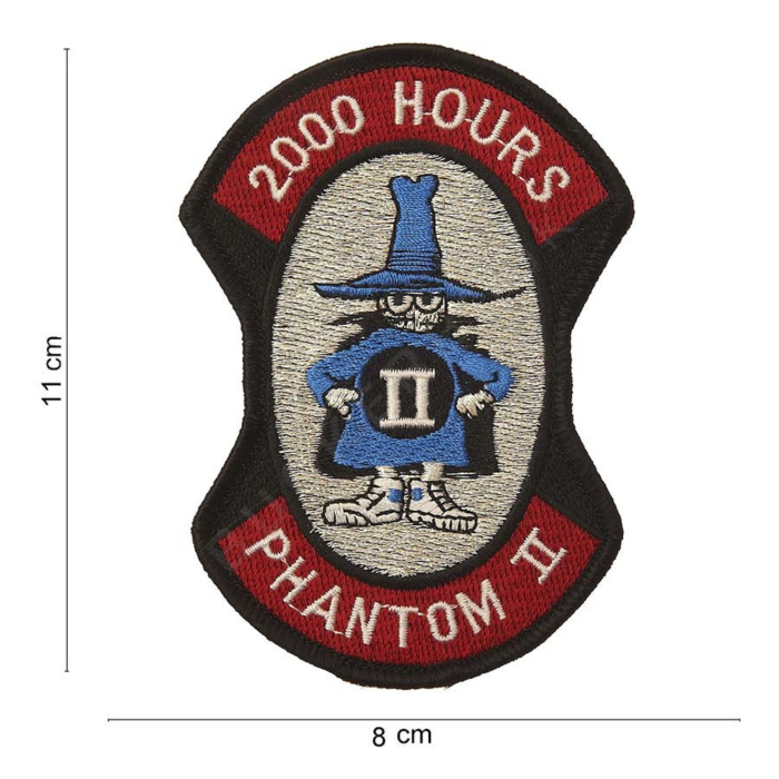 2000 Hours Phantom II Patch Aviation Patches 9395569047438 BuckerBook €5.00 Fostex