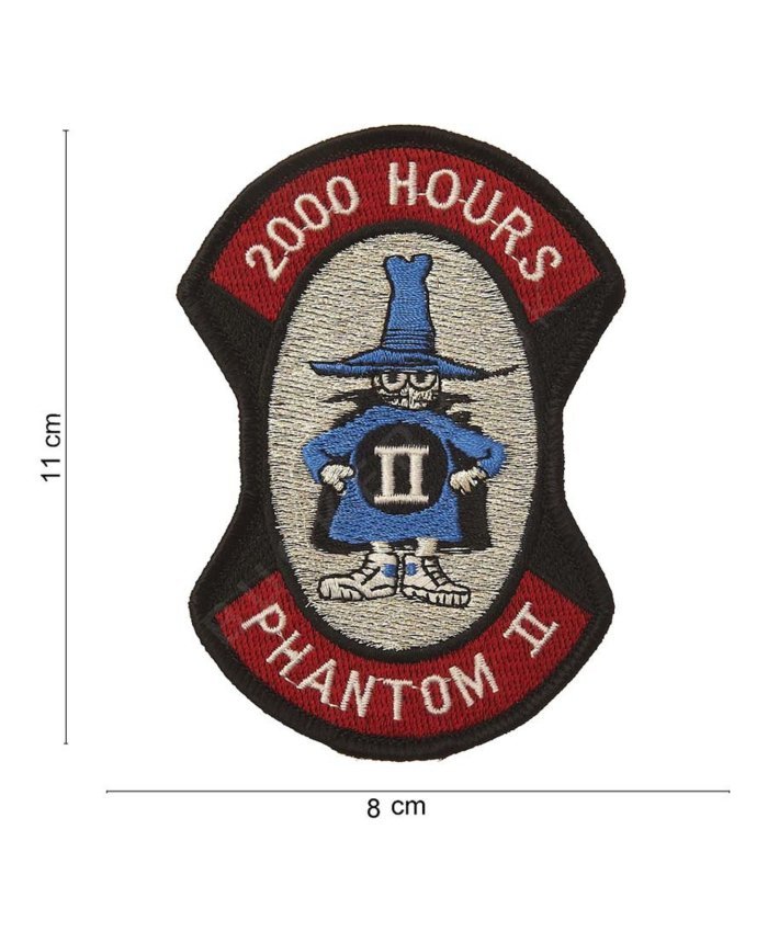 Parche 2000 Hours Phantom II Parches Aviación 9395569047438 BuckerBook 5,00 € Fostex